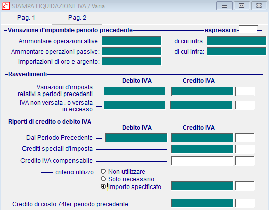 Stampa liquidazione IVA Pag. 2