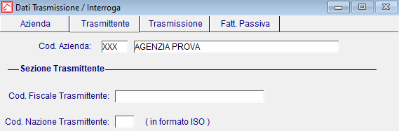 Dati trasmissione 2