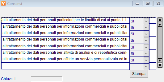 GDPR Consensi