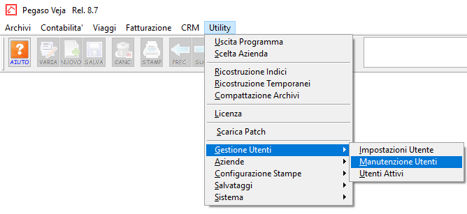 Manutenzione Utenti