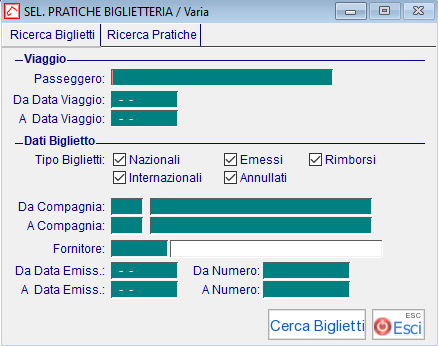 Ricercare una pratica