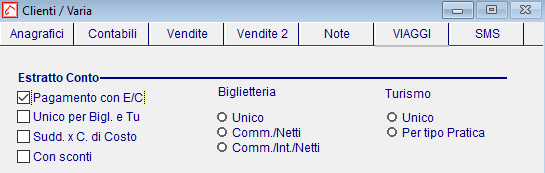 Pagamento con E/C